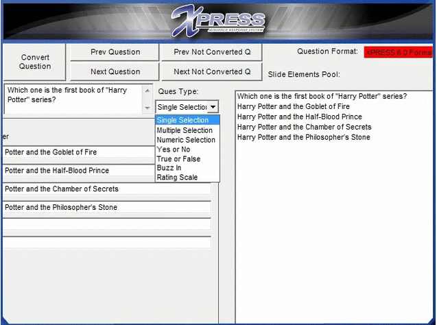 XPRESS - Audience Response System