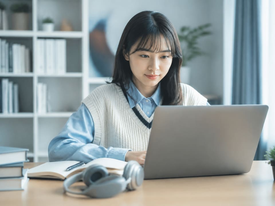 Student learning through an online LMS